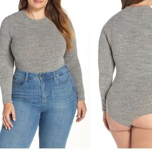 Madewell long sleeve crew bodysuit